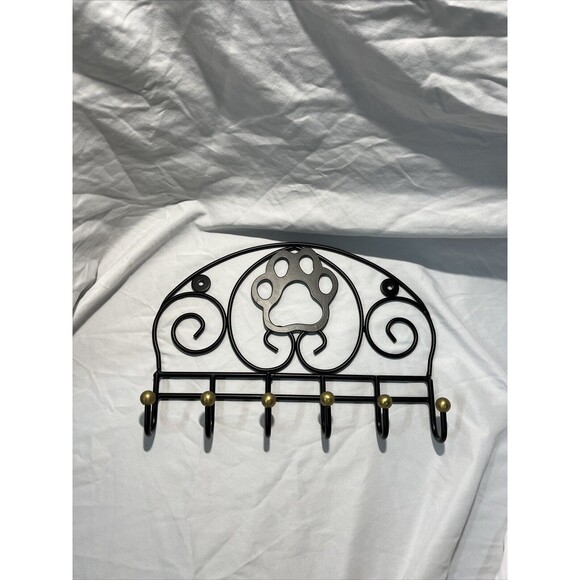 Not for sale Black Metal Pet Dog Leash Hanger Hook Dog Leash Wall‎ Rack Holder - Picture 1 of 2